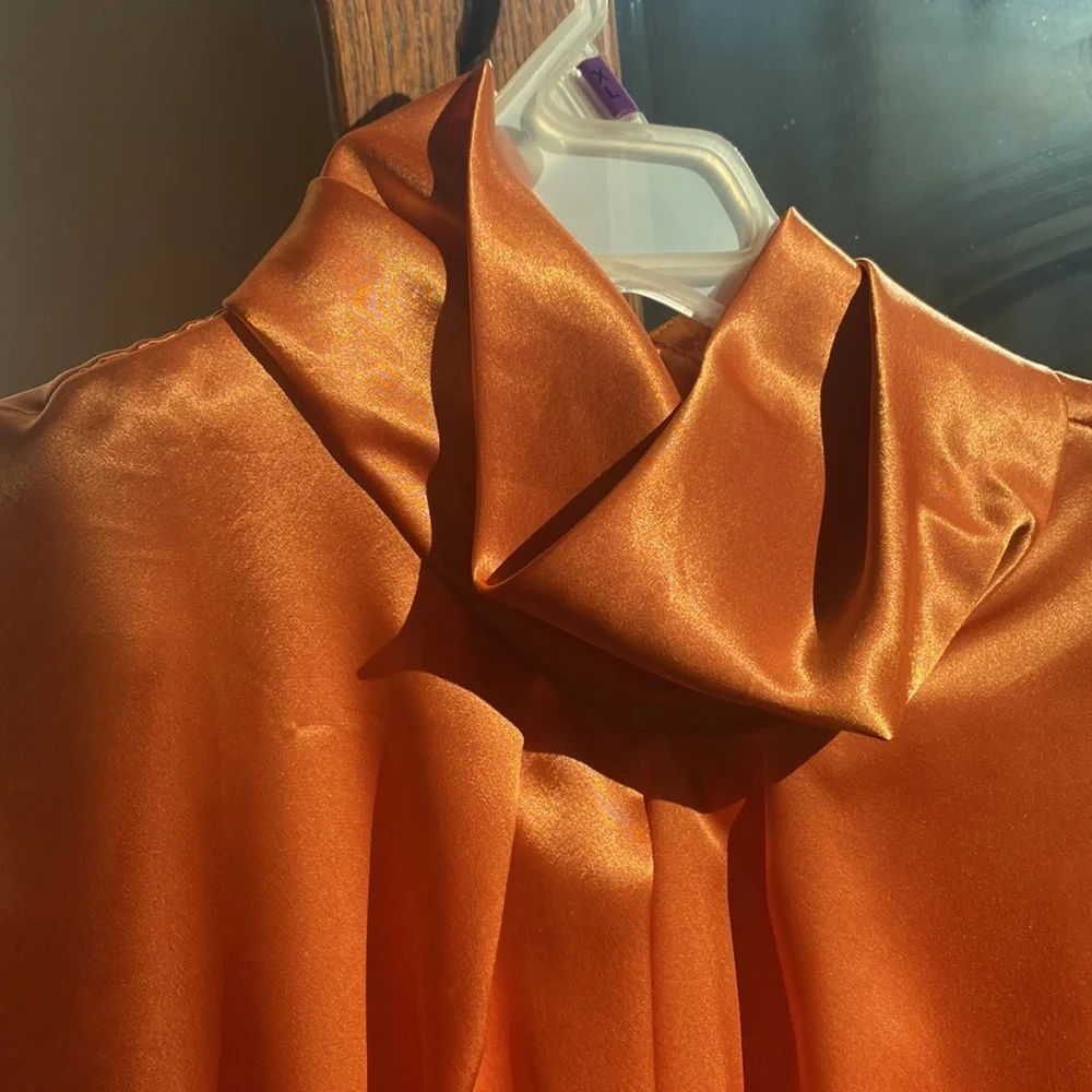 Nicola Vintage‎ Retro Orange Blouse